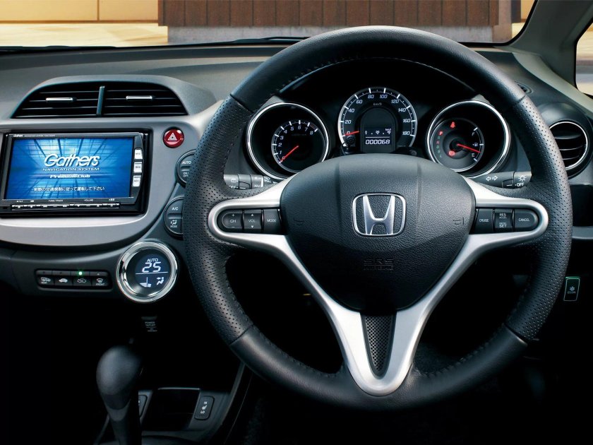 Honda Fit 2012 панель