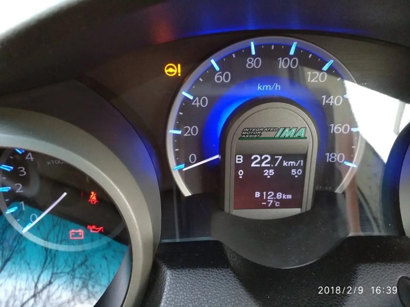 Хонда фит шаттл гибрид панель приборов