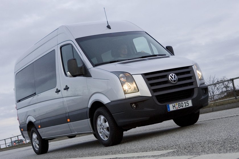 Микроавтобус фольксваген крафтер