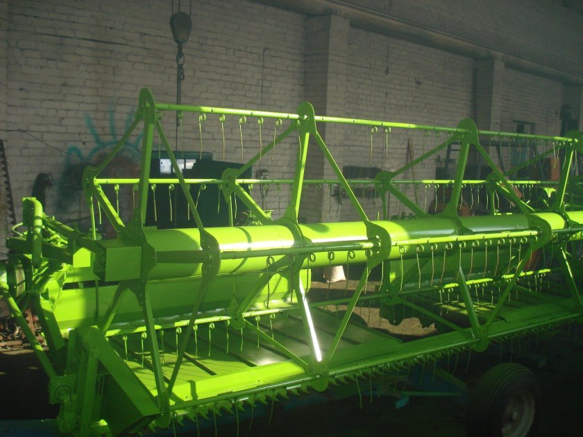 Жатка зернобобовая валковая