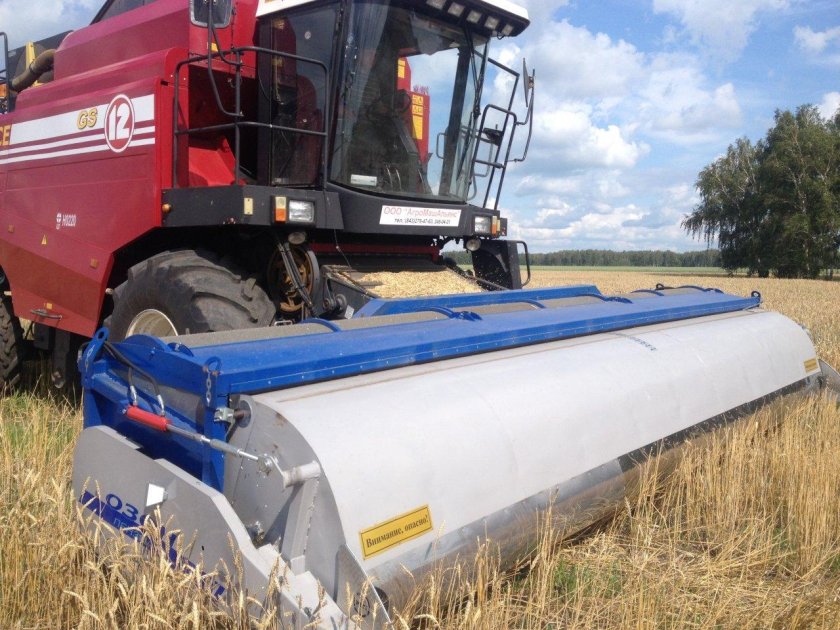 Очесывающая жатка Пензмаш