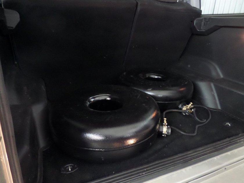 УАЗ Патриот ГБО 2 баллона