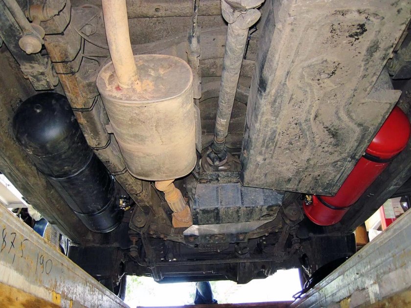 Днище уаз патриот