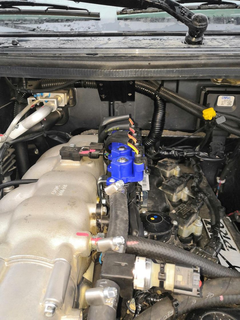 ГБО 4 поколения на УАЗ Патриот