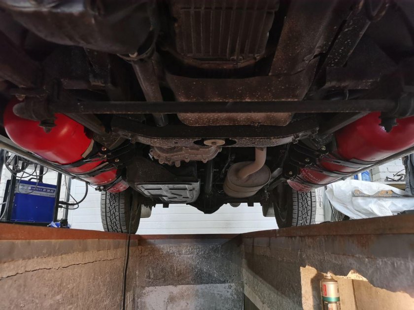 ГБО под кузов УАЗ Патриот