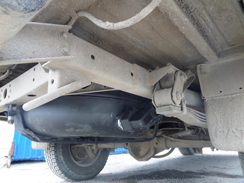 ГБО на УАЗ Патриот пикап