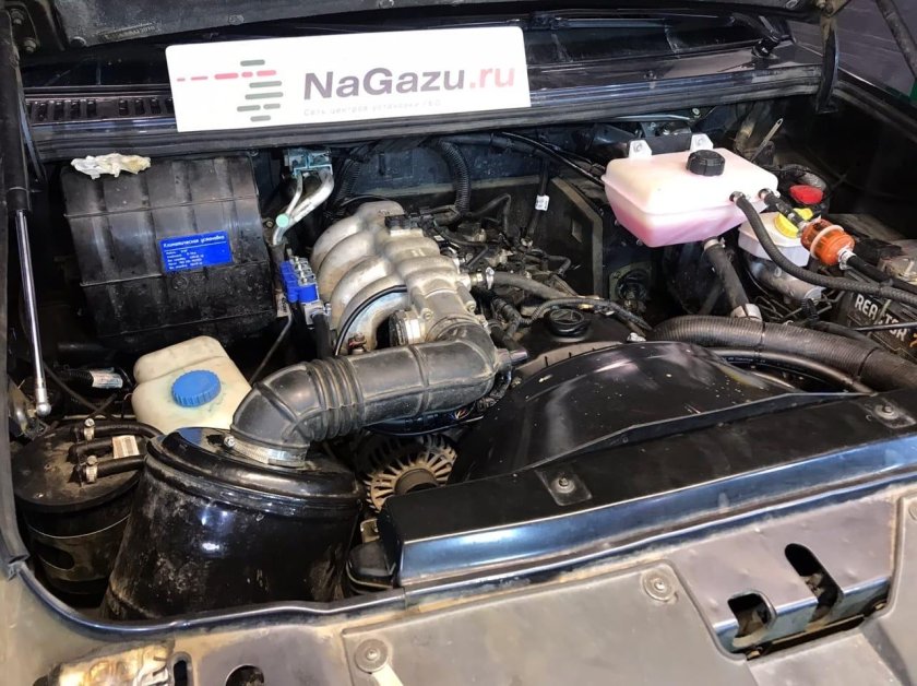 Газовое оборудование на УАЗ Патриот