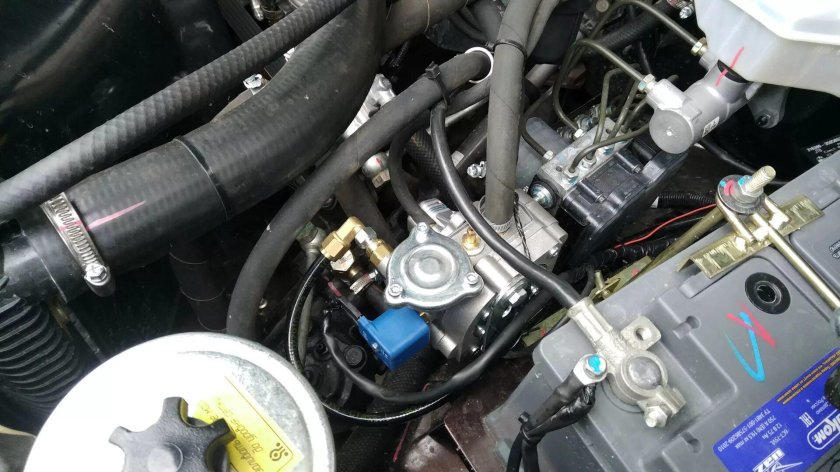 ГБО на УАЗ Хантер