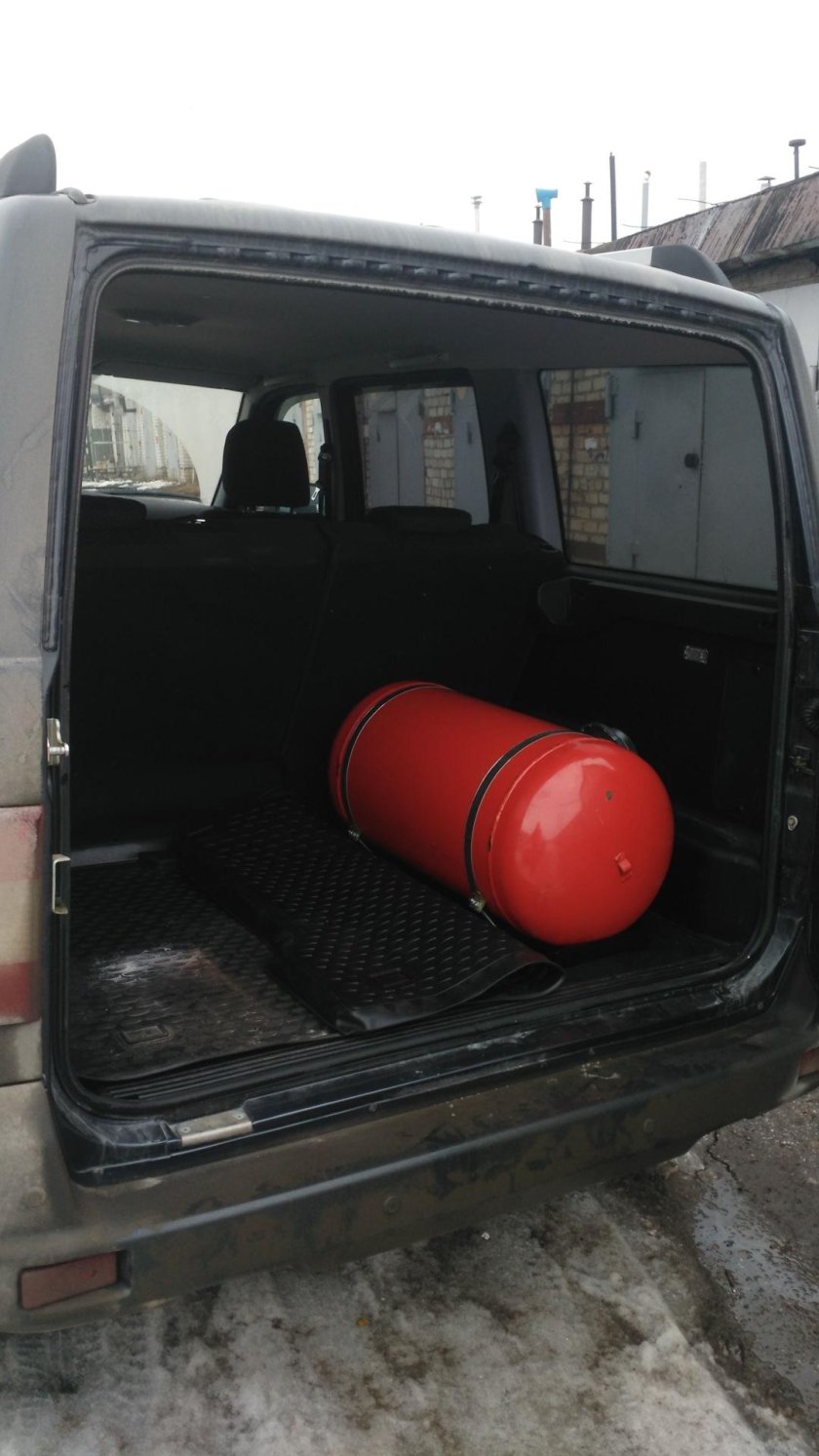 Короб для ГБО УАЗ