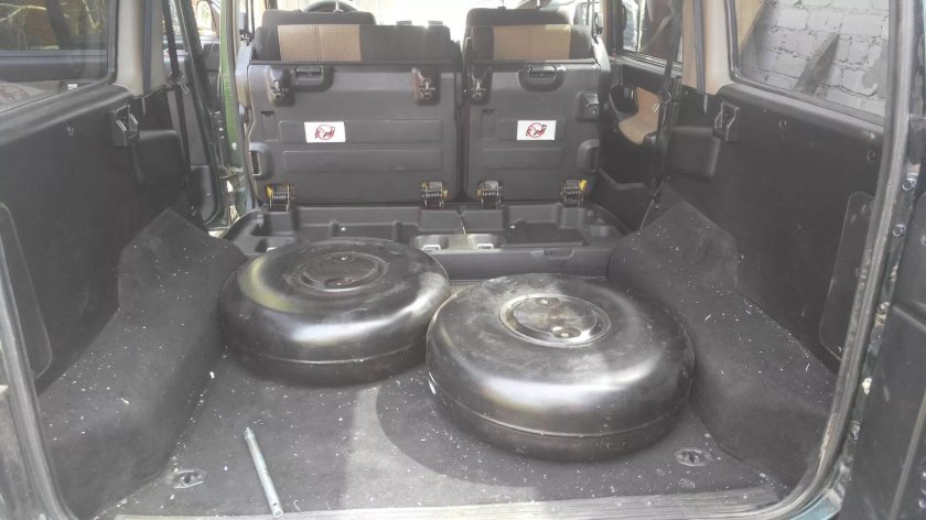 УАЗ Хантер ГБО баллон