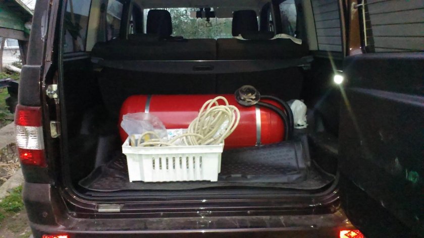 УАЗ Патриот баллон 130л ГБО