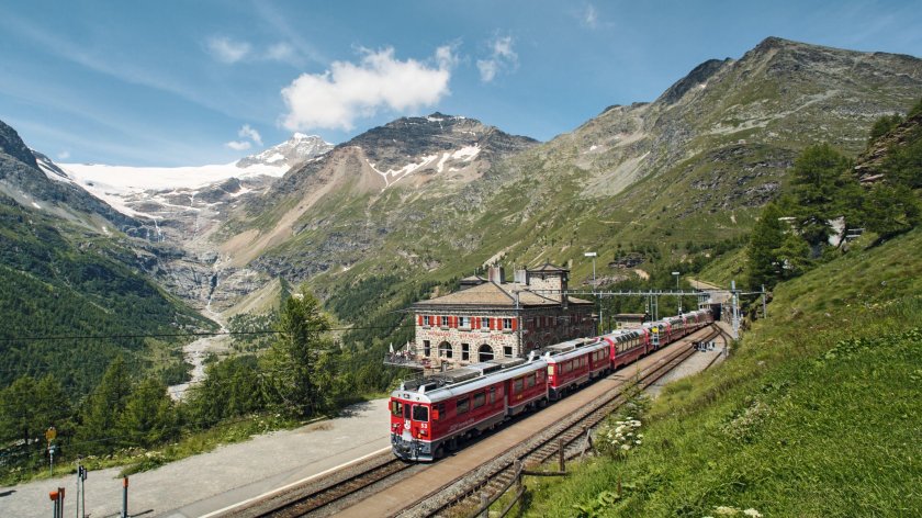 Бернина экспресс швейцария