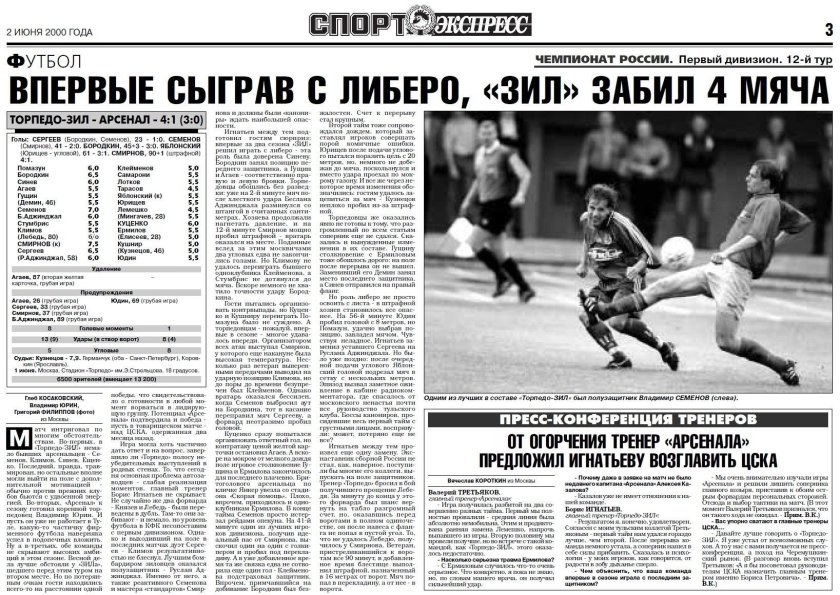 Торпедо ЗИЛ 2002