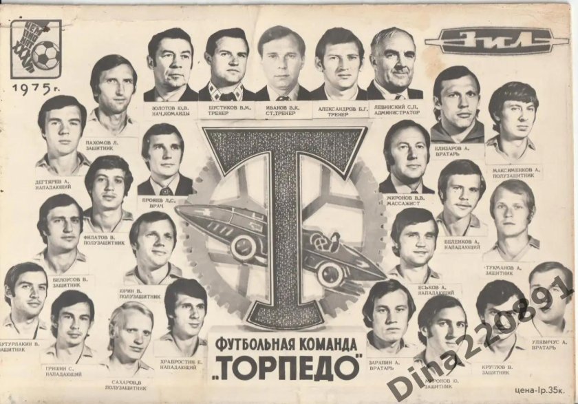 Торпедо Москва 1965 год