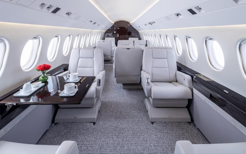 Самолет dassault falcon 8x