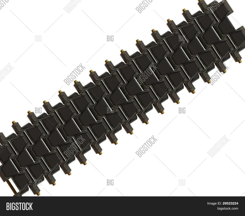 След гусениц танка т 34 вектор