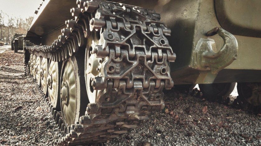 Колонна бронетехники