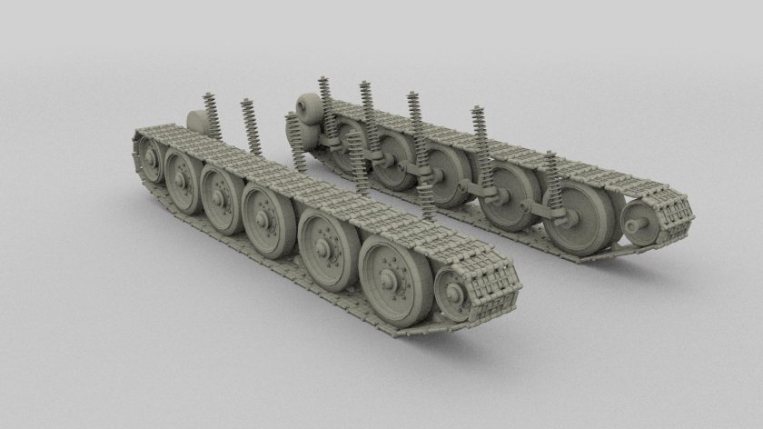 Т34 ходовая Кристи