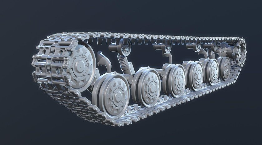 Т-64 3д модель