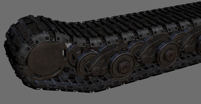 Ходовая танка Маус