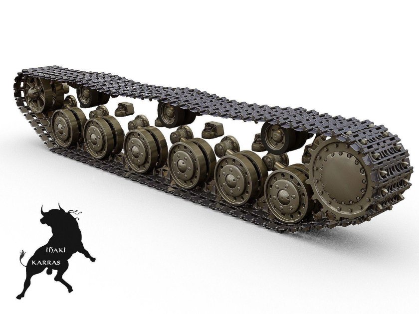 Трак деталь гусеницы танка