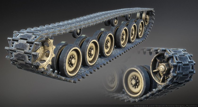 Гусеница БМП 1