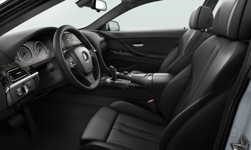 БМВ 650i 2014 фото салона