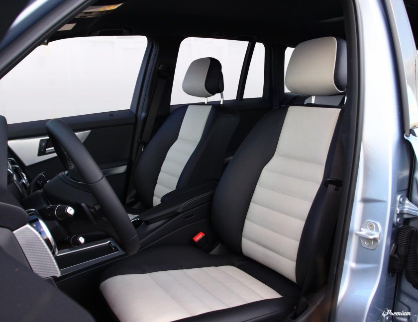 GLK черный салон