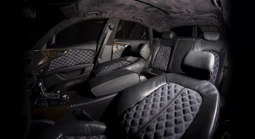 Сиденья Audi a5 алькантара