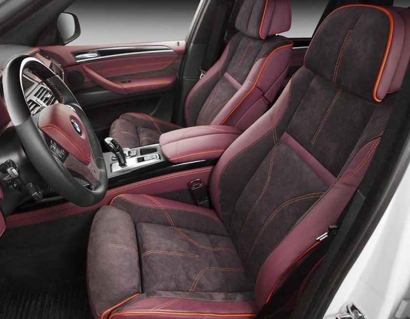 BMW x5 e70 салон