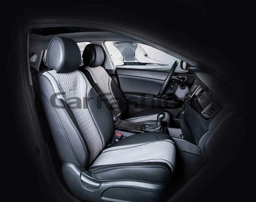 Накидки фронт «Cube Front» черный/черный/серый 26164