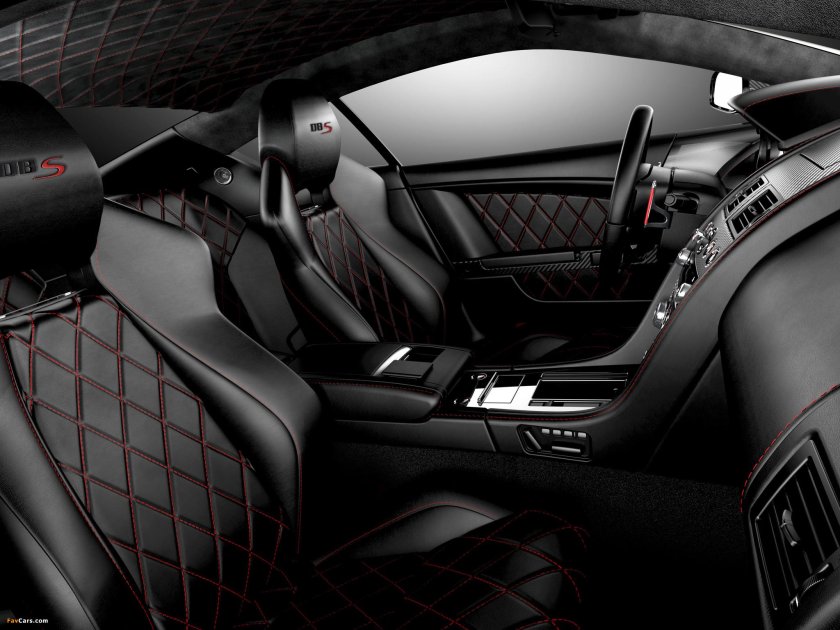 Астон Мартин ДБС салон 2020