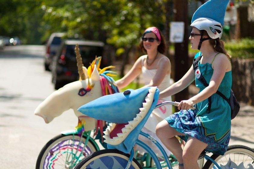 Украсить велосипед