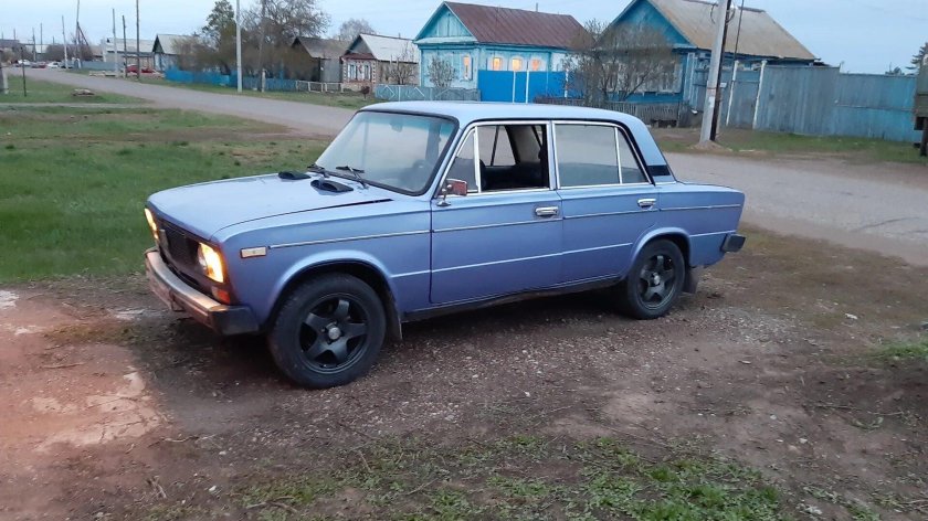 ВАЗ 2106 серо голубой металлик