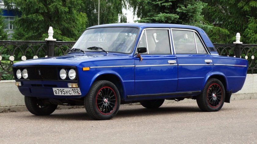 Лада 2106 синий