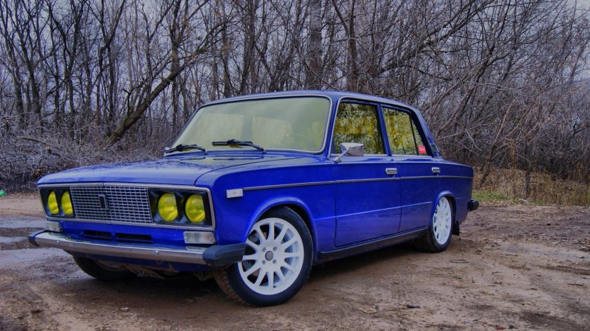 Лада 2106 синий