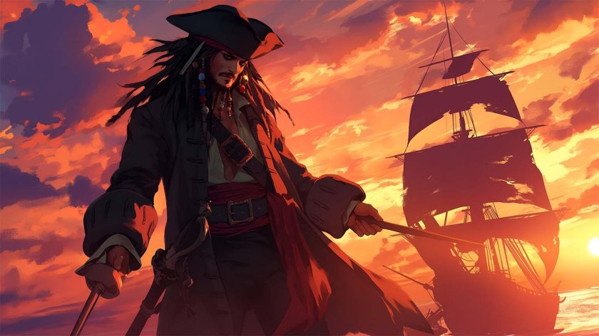 Пираты карибского моря джек воробей