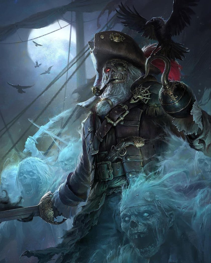 ДНД призрак пират