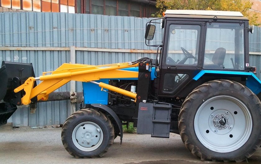 МТЗ 80 погрузчик