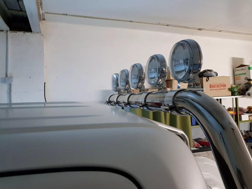 Фары на дугу пикапа