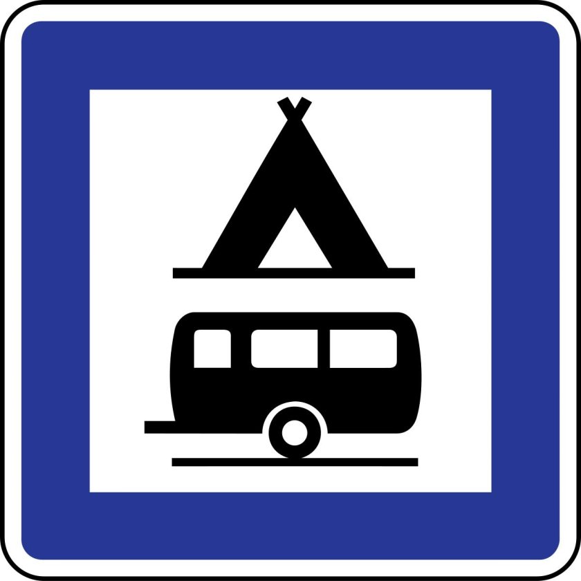 Знак кемпинга в ПДД