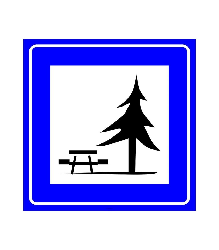 Piknik erlaubt знак