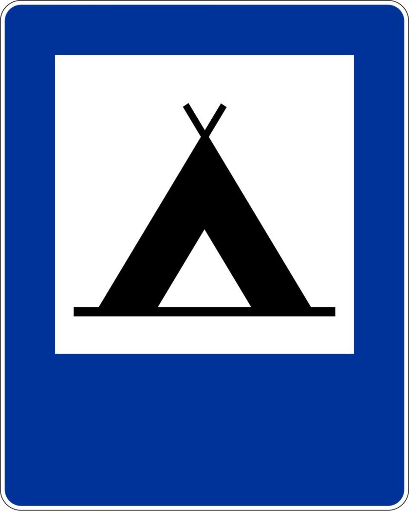 Знак кемпинга в ПДД