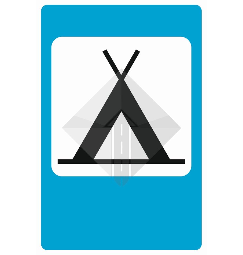 Кемпинг знак