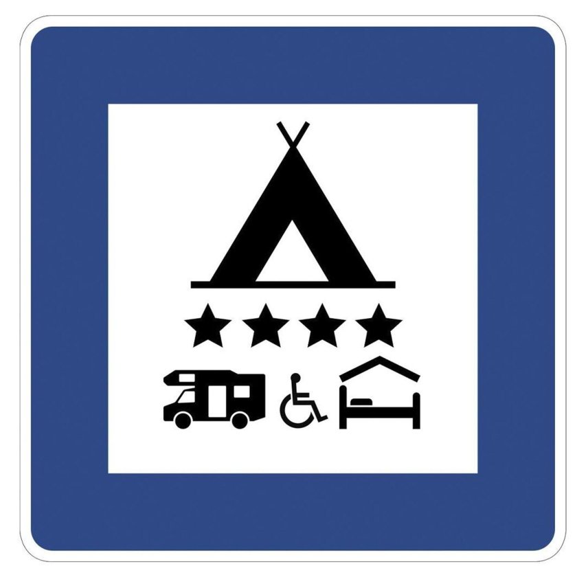 Обозначение кемпинга