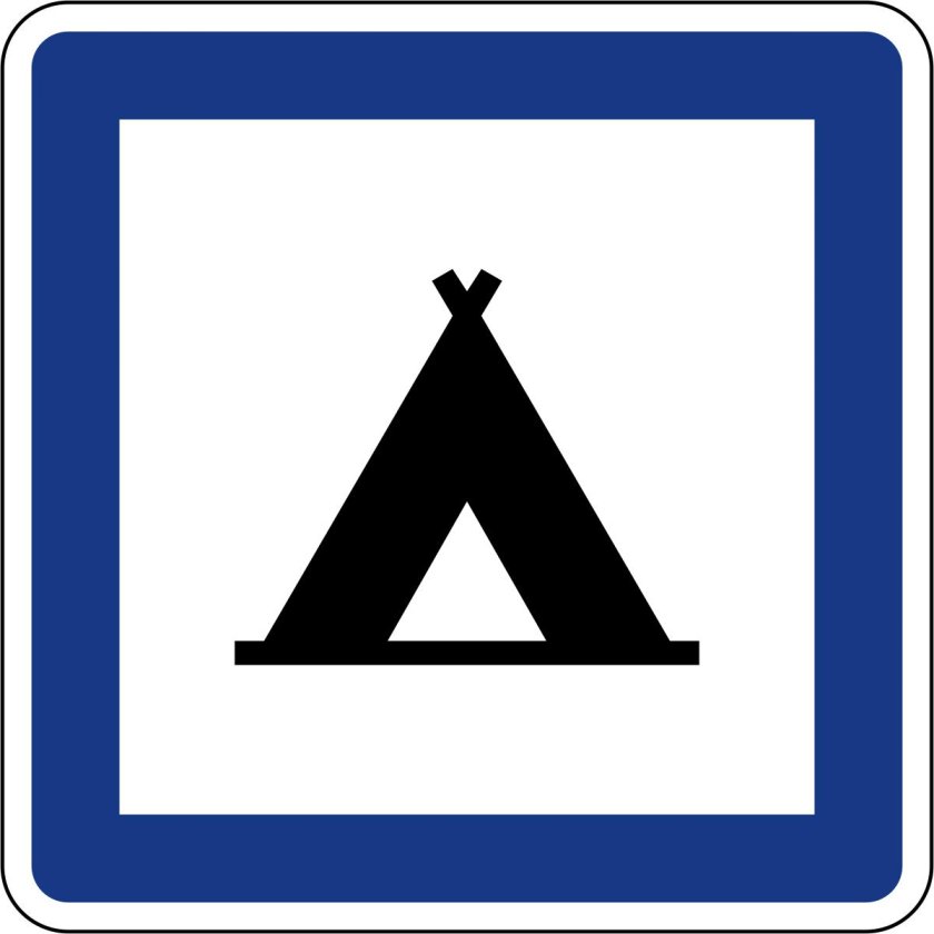 Кемпинг знак