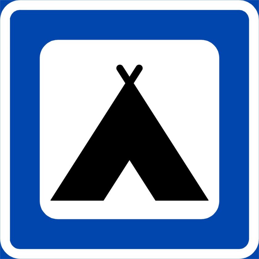 Знак кемпинга в ПДД