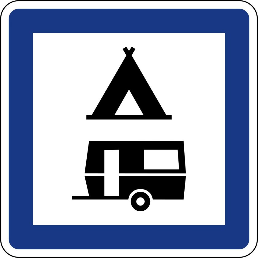 Знак кемпинга в ПДД