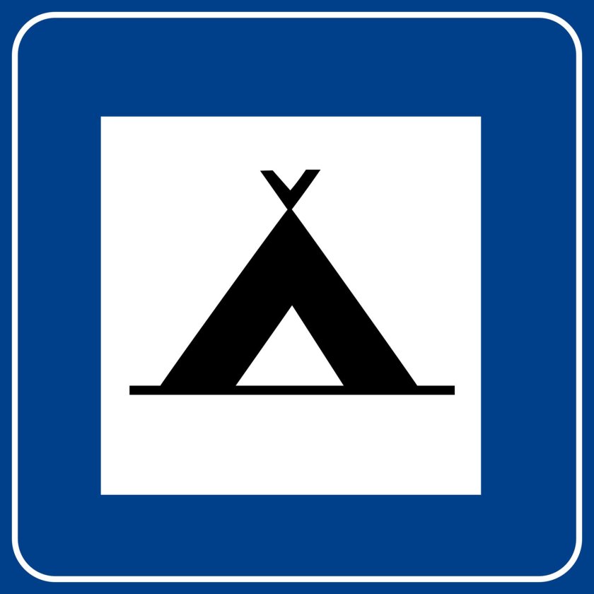 Кемпинг знак