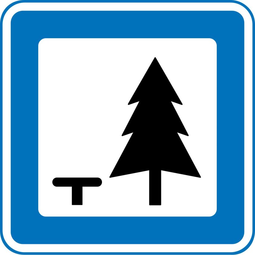 Дорожные знаки квадратные